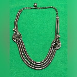 Hobe Silvertone Necklace
